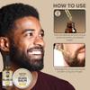 Beard Care Kit for Men - Smoother, Moisturized Beard with Oil and Balm - Gift and Stocking Stuffer (Orange Cream) view 4