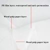 AebDerp 125Pcs Disposable Art Tattoo Paper Towels Table Mat, 3-Ply Waterproof Tattoo Bibs Sheets Desk Mat, Tattooing Tablecloth Pads Tray Covers, Napkins for Nail Salon Supplies (White) view 4