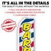 Infinity Republic Barber Shop Letters Swooper Flag, Independence Day, 138x30 inches, Durable view 4