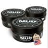 Bossman MUDstache Unscented Mustache Wax for Men (3 oz) - 3 Pack - Strong 24-Hour Hold, Non-Tacky & Easy to Apply for Taming & Styling view 1