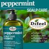 Difeel Peppermint Scalp Care 3-PC Hair Care Set - Includes Shampoo 12oz, Hair Mask 12oz, and Hair Oils 8oz view 2