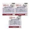 i-ENVY 3D Trio Ultra Black Lash Medium (3 Pack) Natural Fluffy Effect 3X Faster Easier Application view 1