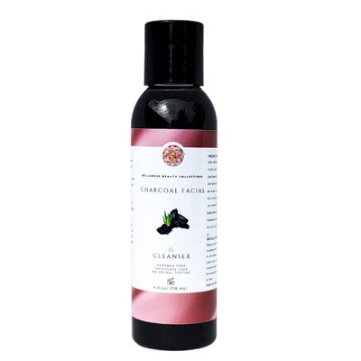 BellaRose Beauty Collections Charcoal Facial Cleanser 4oz - Activated Charcoal - Cleansing Agent