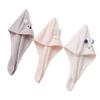 Beaupretty 3pcs Cartoon Drying Hair Hat Fast Absorbent Hair Towel for Quick Drying Lightweight and Portable for Home and Travel Use view 1