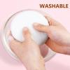 3 Pack Extra Large Body Powder Puff and Container, Soft Cotton Powder Puffs 4.13 Inch Dusting Powder Container with Puff Washable Round Powder Puffs for Woman Baby Body Face Loose Dusting Powde view 4