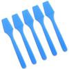 AMT 110 PCS Cosmetic Spatula, 2.5" Make Up Disposable Plastic Spatula, Facial Cream Mask Scoop, Skin Care Plastic Spoon for Mixing & Sampling (110 PCS) view 3
