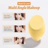 Makeup Sponge Set BS-MALL Blender Sponges 7 Pcs for Liquid, Cream, and Powder, Multi-colored with 1 Mini Makeup Sponge Pink (D-Yellow) view 4