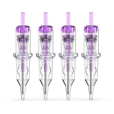 Wormhole Tattoo Cartridge Needles, 20pcs 11RL Disposable Tattoo Needle Cartridges Standard 13 Round Liner for Tattoo Pen Tattoo Cartridge Machine Permanent Makeup Tattoo Supplies (1213RL)