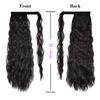 22 Inch Ponytail Wrap Around Ponytail Pony Tail Hair Extension Synthetic Ponytail Extension Ponytail Weave Clip on Ponytail Extension for Black Women view 2