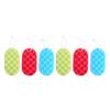 6pcs Three Layer Bath Sponge Sponges for Cleaning Shower Back Scrubber Shower Sponges for Men Exfoliating Shower Foam Body Sponge Natural Aldult Baby Massage Brush view 1