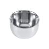 Agatige Shaving Bowl for Men, Double Layer Stainless Steel Shaving Lather Dish Soap Bowl Accessories for Barber Shops, Home, Business or Travel Use view 1