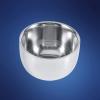 Agatige Shaving Bowl for Men, Double Layer Stainless Steel Shaving Lather Dish Soap Bowl Accessories for Barber Shops, Home, Business or Travel Use view 4