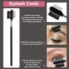 4pcs Eyelash Brush, Double-ended Eyelash Mascara Brush Eyebrow Makeup Brush with Eyebrow Comb for Eyelash Extensions and Eyebrow Smudge view 4