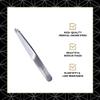 Eye Design Eyebrow Tweezer - Professional Tweezer For Lashes, Japanese Steel, Durable LightWeight, Excellent Tension, Premium Quality, Strong Grip, High Precision view 2