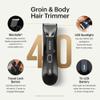 MANSCAPED The Lawn Mower 4.0, Electric Groin Hair Trimmer, Replaceable SkinSafe Ceramic Blade Heads, Waterproof Wet/Dry Clippers, Rechargeable, Wireless Charging, Male Hygiene Grooming Razor view 2