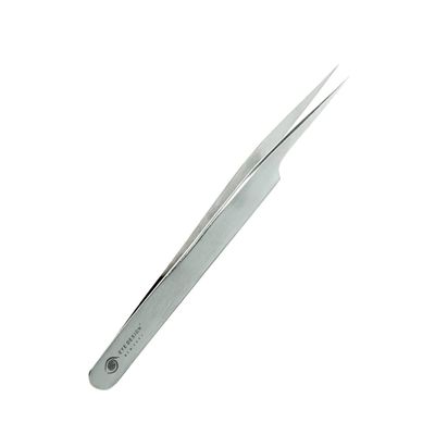 Eye Design Straight Tweezer For Eyelash Extension - Professional Tweezer For Lashes, Japanese Steel, Durable LightWeight, Excellent Tension, Premium Quality, Strong Grip, High Precision