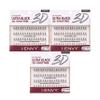 iENVY 3D Individual Lash Knot Free Ultra Black 2X Volume (3 Pack Medium) view 1