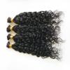 Bulk Human Hair for Braiding Loose Wave 100% Unprocessed Brazilian No Weft Human Hair Deep Curly 100g/Bundle 10 to 26 Inch Remy Hair Bulk (16inch 4bundle, Natural color) view 3