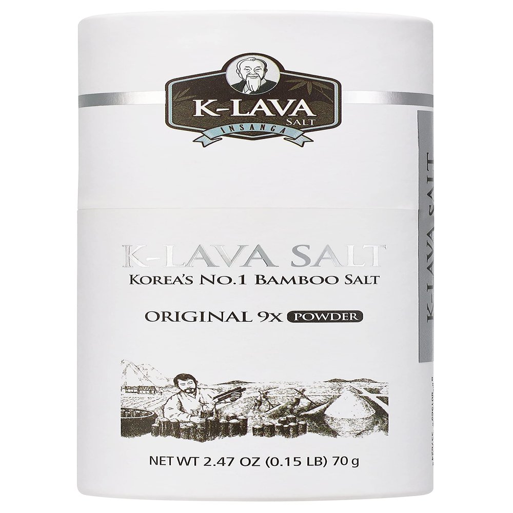 K-LAVA SALTKorea's No.1 Bamboo SaltOriginal 9x, Powder, 2.47 Ounce