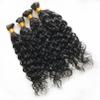 Bulk Human Hair for Braiding Loose Wave 100% Unprocessed Brazilian No Weft Human Hair Deep Curly 100g/Bundle 10 to 26 Inch Remy Hair Bulk (12inch 4bundle, Natural color) view 2
