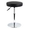 FURWOO Black Short Shop Stool - Height Adjustable Swivel Chair Stool for Office,SPA,Salon,Manicure and Tattoo Stations Small view 1
