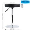 FURWOO Black Short Shop Stool - Height Adjustable Swivel Chair Stool for Office,SPA,Salon,Manicure and Tattoo Stations Small view 3