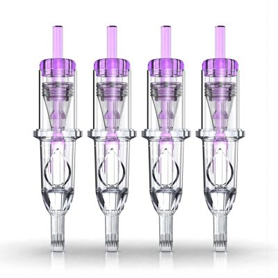 Wormhole Tattoo Cartridge Needles, 20pcs 9M1 Disposable Tattoo Needle Cartridges Standard 9 Stack Magnum for Tattoo Pen Tattoo Cartridge Machine Permanent Makeup Tattoo Supplies (1209M1)