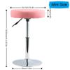 FURWOO Pink Short Shop Stool - Height Adjustable Swivel Chair Stool for Office,SPA,Salon,Manicure and Tattoo Stations Small view 3