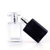 2 Pack - 30ML Flint Glass Refillable Perfume Bottle, Atomizer Empty Bottle with Spray Applicator For Travel (Transparent and Black) view 2