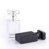 2 Pack - 30ML Flint Glass Refillable Perfume Bottle, Atomizer Empty Bottle with Spray Applicator For Travel (Transparent and Black) view 3