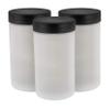 Belloccio C6 Sunless DHA Spray Tanning Solution Cups with Lids (Pack of 3) - 8 oz. Plastic Cups Fit Belloccio Model G6 Metal Turbine Spray Tanning Applicator Gun - Replacement Jars, Storage Bottles view 1