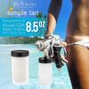 Belloccio C6 Sunless DHA Spray Tanning Solution Cups with Lids (Pack of 3) - 8 oz. Plastic Cups Fit Belloccio Model G6 Metal Turbine Spray Tanning Applicator Gun - Replacement Jars, Storage Bottles view 3