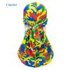 2 Pieces Camouflage Durag Caps, 360 Waves Soft Silky Head Scarf Extra Long Tail Wide Straps Camouflage Durag for Women and Men (4) view 2