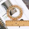 4 Pcs Beautiful Fashion Elastic Rubber Band Rhinestone Crystal Hair Ring Hair Rope Ponytail Holder Hair Accessories for Women view 2