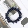 4 Pcs Beautiful Fashion Elastic Rubber Band Rhinestone Crystal Hair Ring Hair Rope Ponytail Holder Hair Accessories for Women view 4