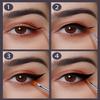 EIGSHOW Eyeliner Brush Set, Ultra Fine Gel Eyeliner Brush for Precision Eye Liner, Eyebrow Filling, Face Painting, 4 Pieces view 3