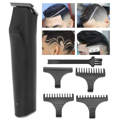 HURRISE Electric Hair Clipper, Rechargeable Mens Haircut Electric with Limit for Beard & Mustache for Beard & Mustache Trimmers Trimmers Combs Hair Styling Tool