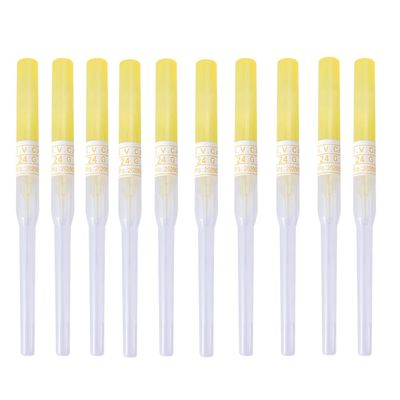 SUMPIGGER Catheter Piercing Needles 10Pcs 24 Gauge Ear Nose Piercing Needles IV Catheter Needles for Piercing Cleaned Body Tattoo Tools Piercing Kit Piercing Supplies