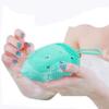 MIPPER Cartoon Hedgehog Shaped Silicone Bath Brush Shower Scrubber Deep Cleaning Massage Silicone Body Brush for Adult Kids (blue) view 3