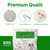Spa Stix Cotton Balls. 500 Count Medium Size. Non Sterile Super Soft.,White view 3