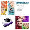 W&H UV LED Curing Lamp, 120W Faster Gel Nail Dryer Professional Nail Dryer Machine with 4 Timer Settings Touch Screen (Sun BQ5T) (White) view 2