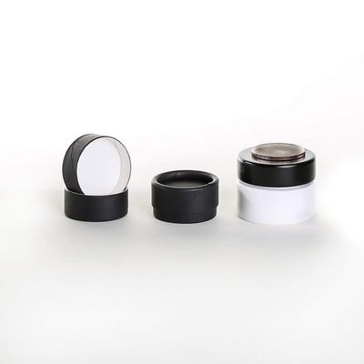 0.15 OZ / 4.5 mL Black Kraft Paperboard Lip Balm/Salve/Cosmetic/Lotion Jars (50)