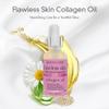 Olivia Care Collagen Facial Oil - Flawless Essential Facial Oil 100% Natural. Nourishing, Reviving & Hydrating Soothing - For All Skin Types - 2 fl oz (Collagen) view 2