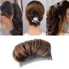 KWWA Invisible Fluffy Hair Pad - False Clip Base Bump Styling Insert Tool Volume Princess Increased Hairpin (Light Brown), 1 Count (Pack of 1) view 1