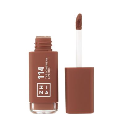 3INA The Longwear Lipstick - Matte Lipstick for Women - Moisturizing with 12-Hour Long Wear - Transfer-Proof and Highly Pigmented - 114-0.23 oz
