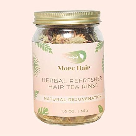 'Herbal Hydration Hair Tea Rinse for Dry Damaged Hair, Deep Conditioner Treatment, Intense Hydration Care, and Scalp Moisture Repair for Women and Men