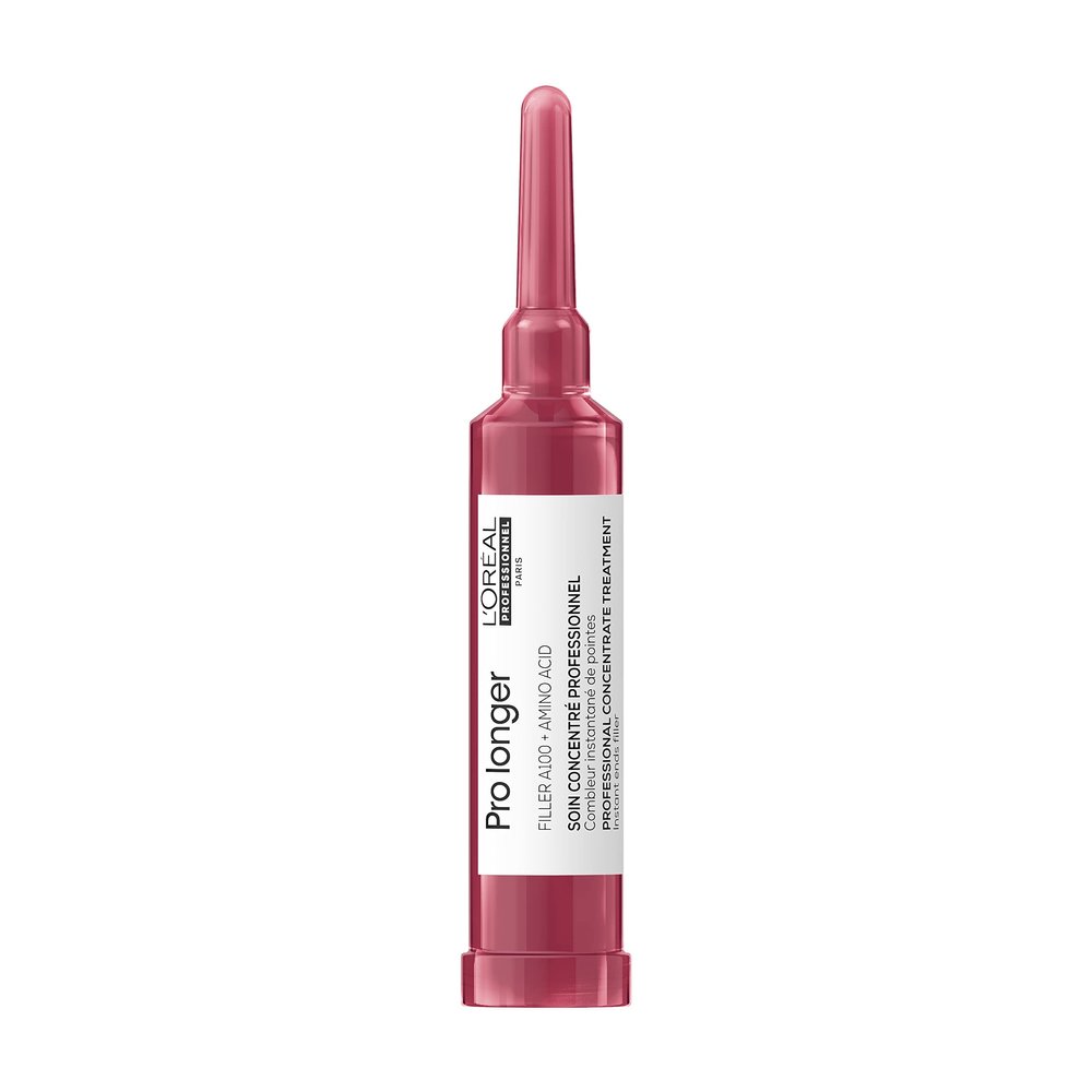 L'Oral Professionnel Paris Pro Longer Concentrate Treatment - For Thinned Hair, Fills and Visibly Reduces Split Ends, Provides Thicker Hair and Shine