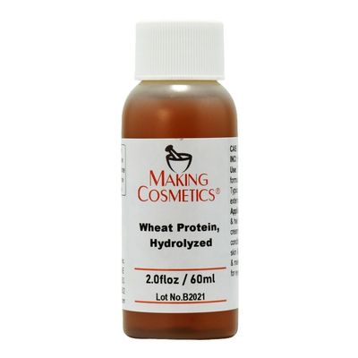 MakingCosmetics - Wheat Protein, Hydrolyzed - 2.0floz / 60ml - Cosmetic Ingredient