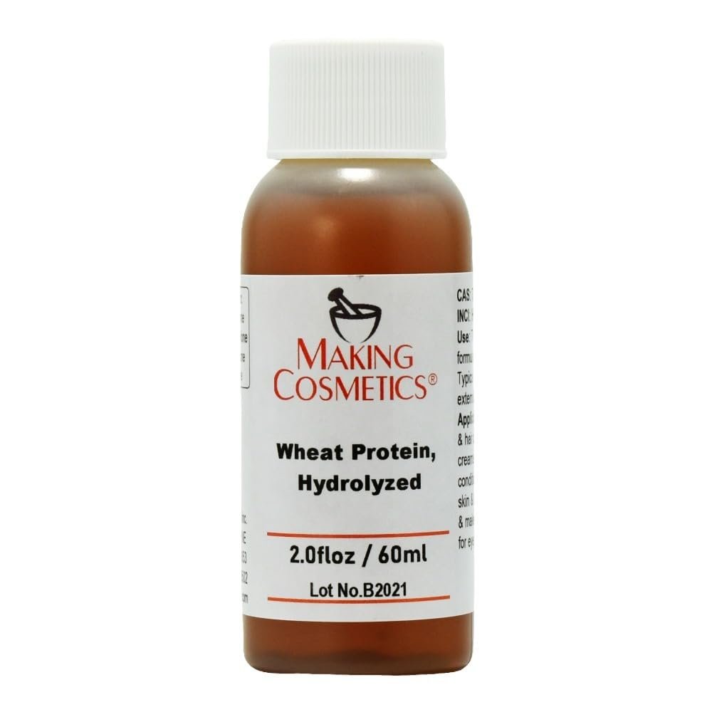 MakingCosmetics - Wheat Protein, Hydrolyzed - 2.0floz / 60ml - Cosmetic Ingredient