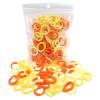 100 Pack Orange Color Baby Girls' Elastics Hair ties Toddlers' Ponytail Holder Accessories view 2